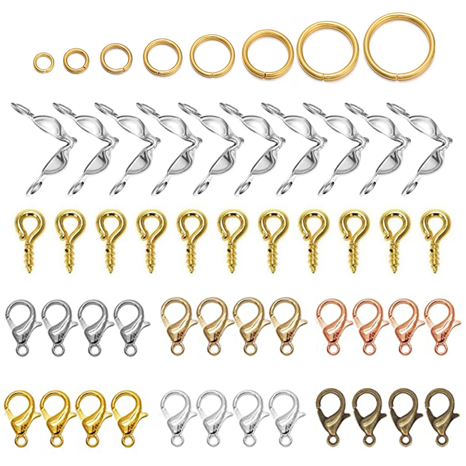 Jewelry Making Rivets - Stainless Steel Lobster Clasps Earring Hook