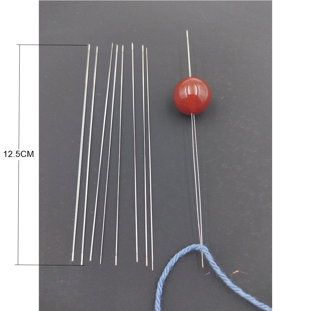 Jewelry Making Rivets - 5/10PCS Open Large Eye Needle Beading