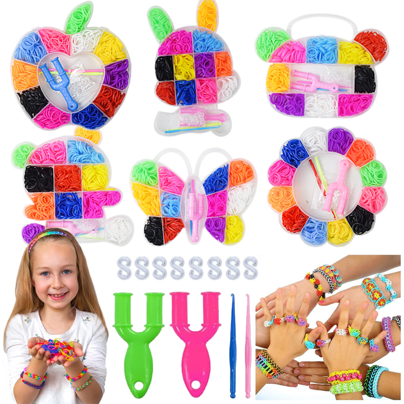 Jewelry Making Kit For Kids - Rope Weaving Kit with Cute Storage
