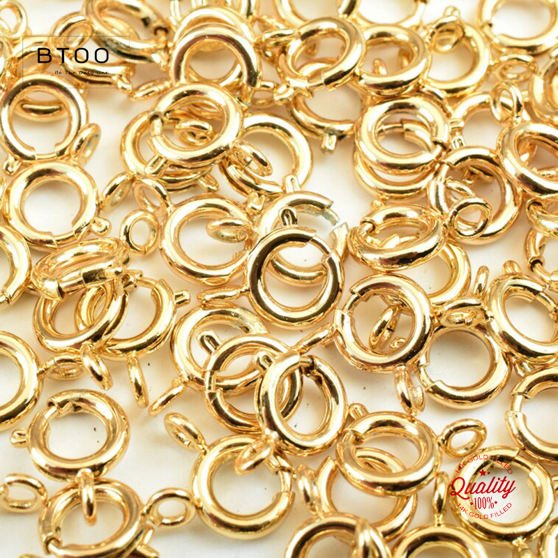 Jewelry Making Ring Tool - 14K Gold Filled Spring Ring Clasps