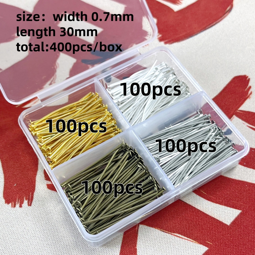 400pcs Mixed Head Pins Set Ass - Head Pin Assorted ulasan dan harga