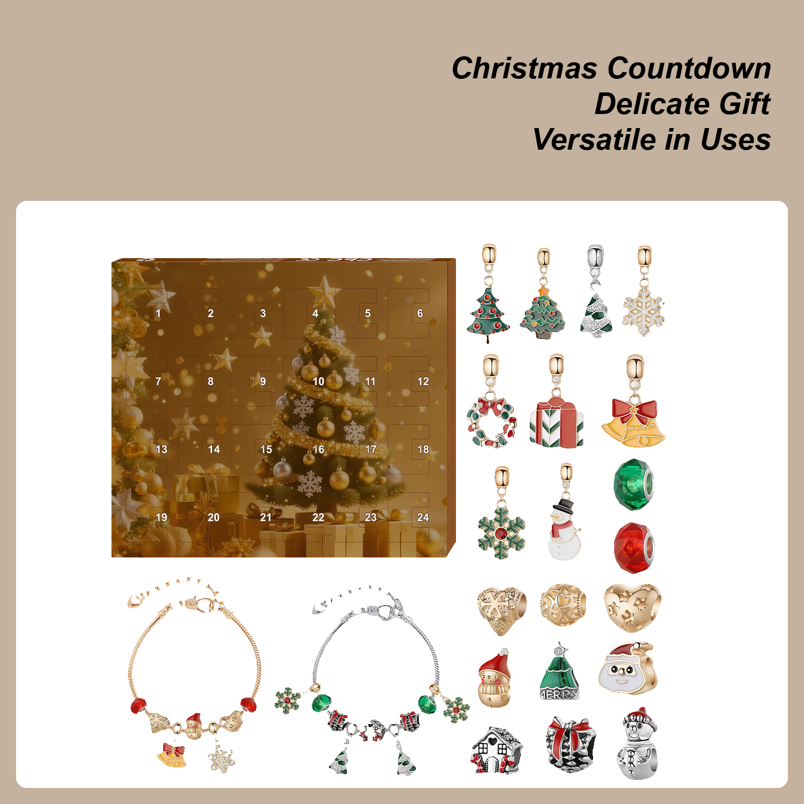 Christmas Calendar Advent Brac - Jewelry Making Advent Calendar ulasan dan harga