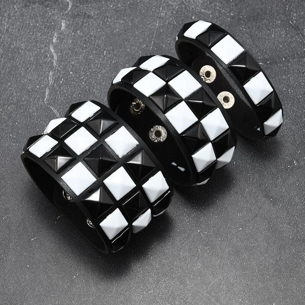 Punk Contrasting Rivets Leathe - Jewelry Making Rivets ulasan dan harga