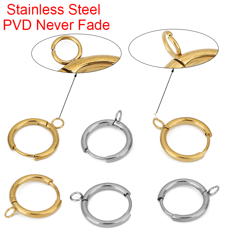 10pcs PVD Never Fade Earrings  - Jewelry Making Yarn ulasan dan harga
