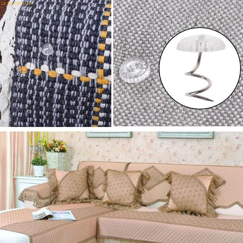 W3JE 50 Pcs Bedskirt Pins Clea - Head Pin Assorted ulasan dan harga