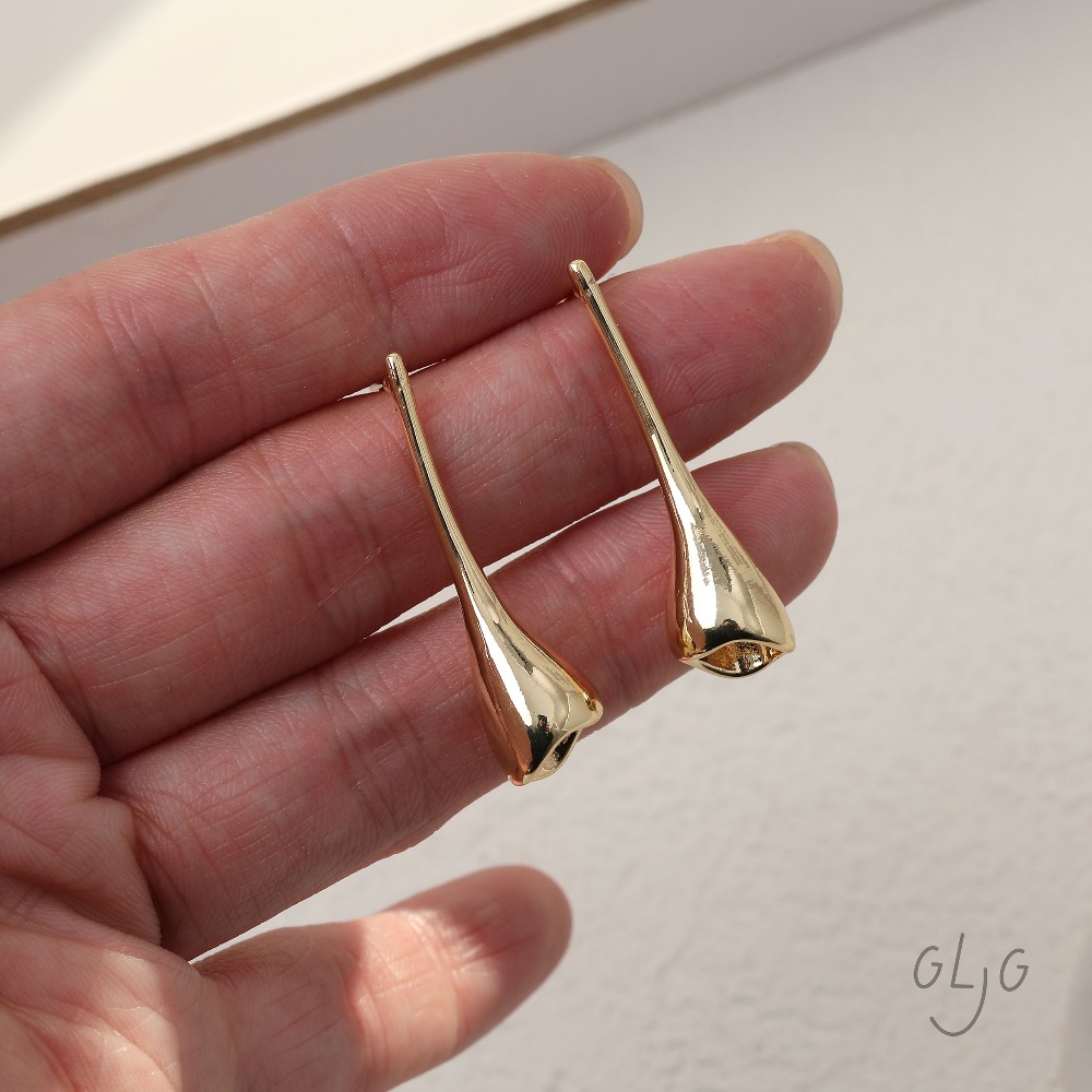 2PCS Dainty Horn Flower Ear St - Jewelry Making Head Pins ulasan dan harga
