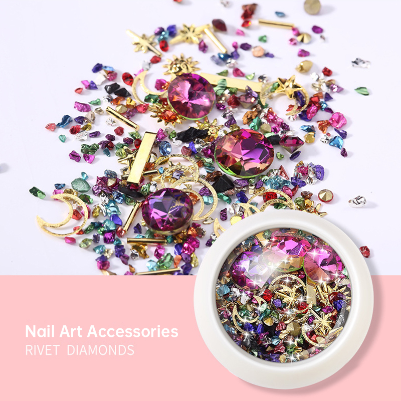 Resin Stones Jewelry Metal Riv - Jewelry Making Rivets ulasan dan harga