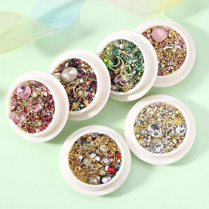 Resin Stones Jewelry Metal Riv - Jewelry Making Rivets ulasan dan harga