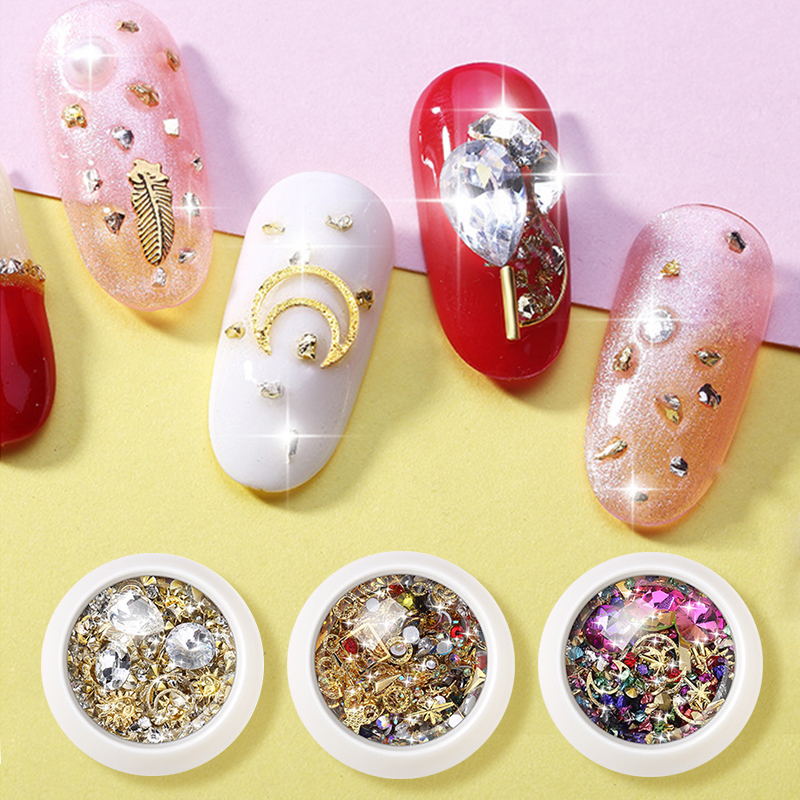 Resin Stones Jewelry Metal Riv - Jewelry Making Rivets ulasan dan harga