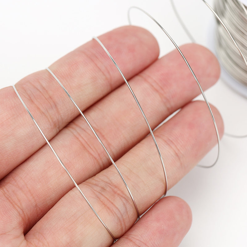 1roll Stainless Steel Beading  - Jewelry Making Yarn ulasan dan harga