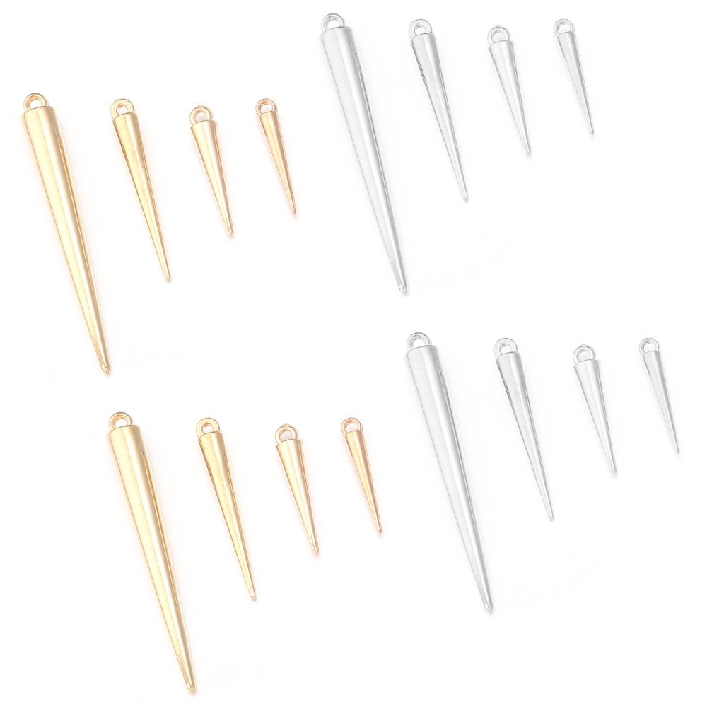50-200pcs/lot Cone Shape CCB C - Jewelry Making Rivets ulasan dan harga
