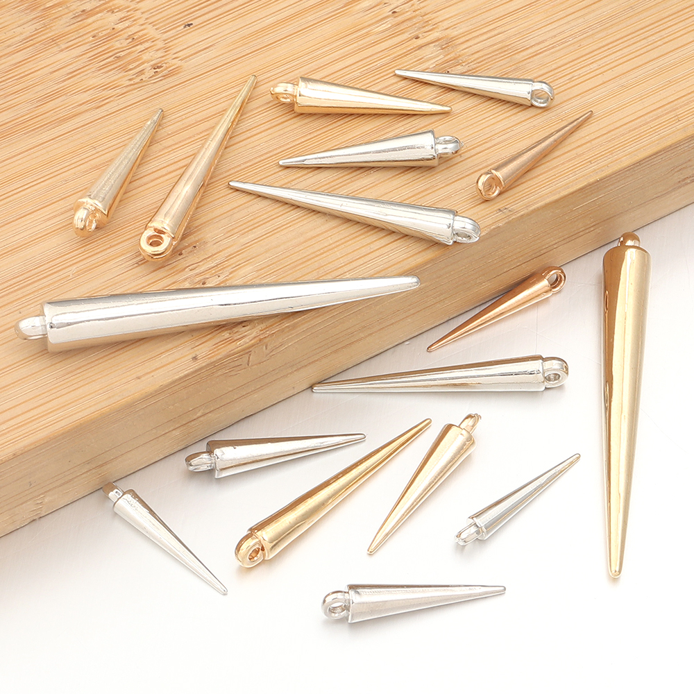 50-200pcs/lot Cone Shape CCB C - Jewelry Making Rivets ulasan dan harga
