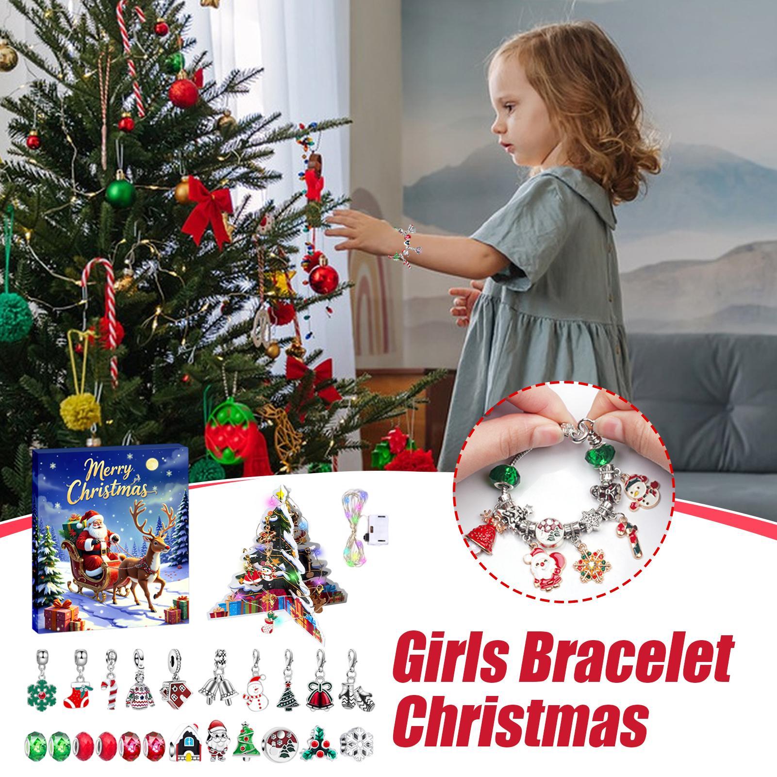 Christmas Gifts  Advent Bracel - Jewelry Making Advent Calendar ulasan dan harga