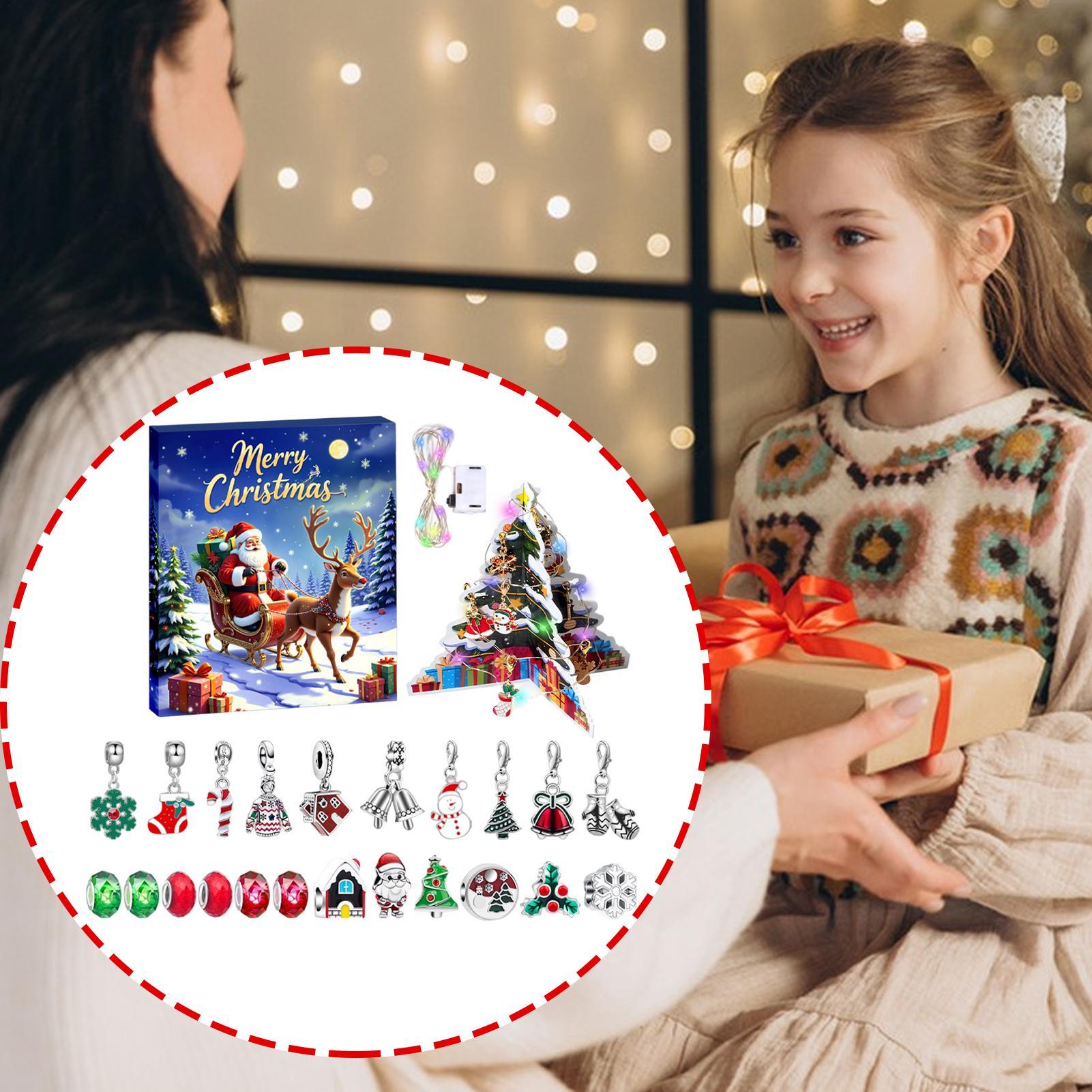 Christmas Gifts  Advent Bracel - Jewelry Making Advent Calendar ulasan dan harga