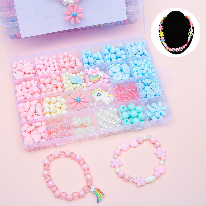 Children's Handmade Beaded Gir - Jewelry Making Kit For Kids ulasan dan harga