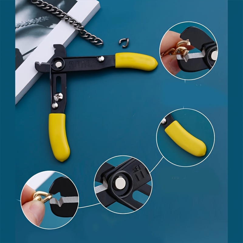 Jewelry Chain Clamp Pliers - R - Jewelry Making Rivets ulasan dan harga