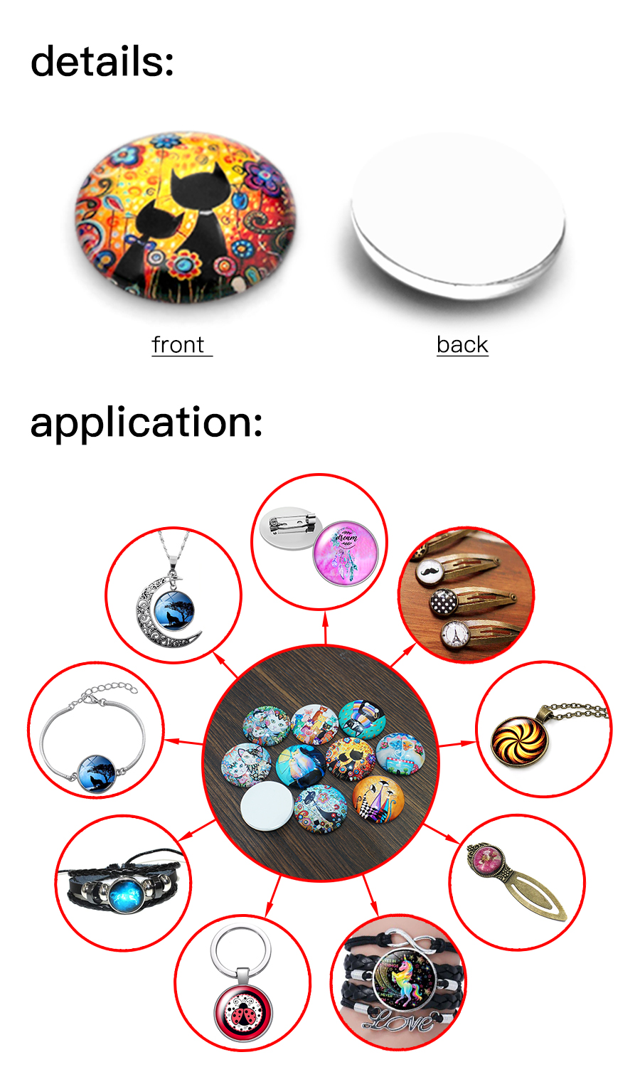 Judy&Nick Couple Cartoon Photo - Jewelry Making For Couples ulasan dan harga