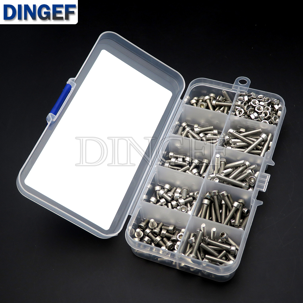 340PCS M3 M3x5 M3x6 M3x8 M3x10 - Head Pin Assorted ulasan dan harga