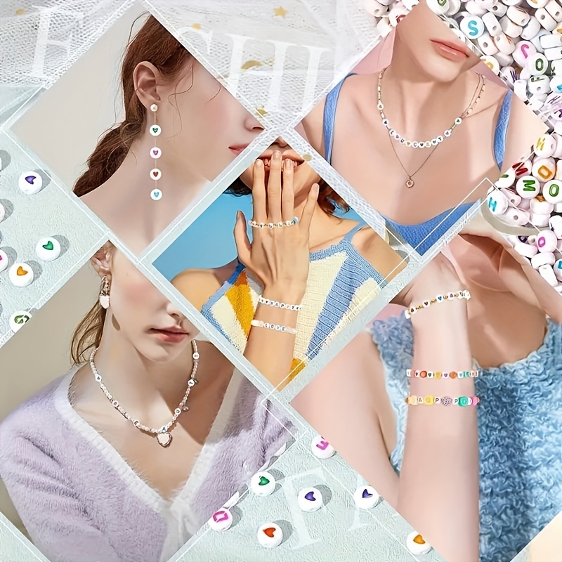 1300 4x7 round acrylic letter  - Jewelry Making Yarn ulasan dan harga