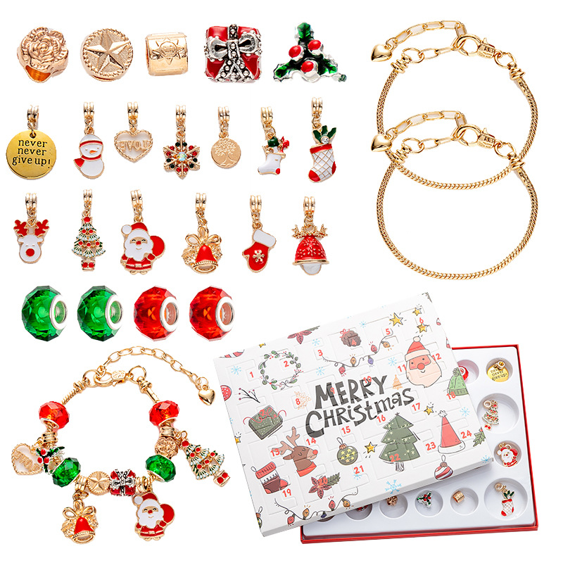 Christmas Advent Calendar 24 D - Jewelry Making Advent Calendar ulasan dan harga