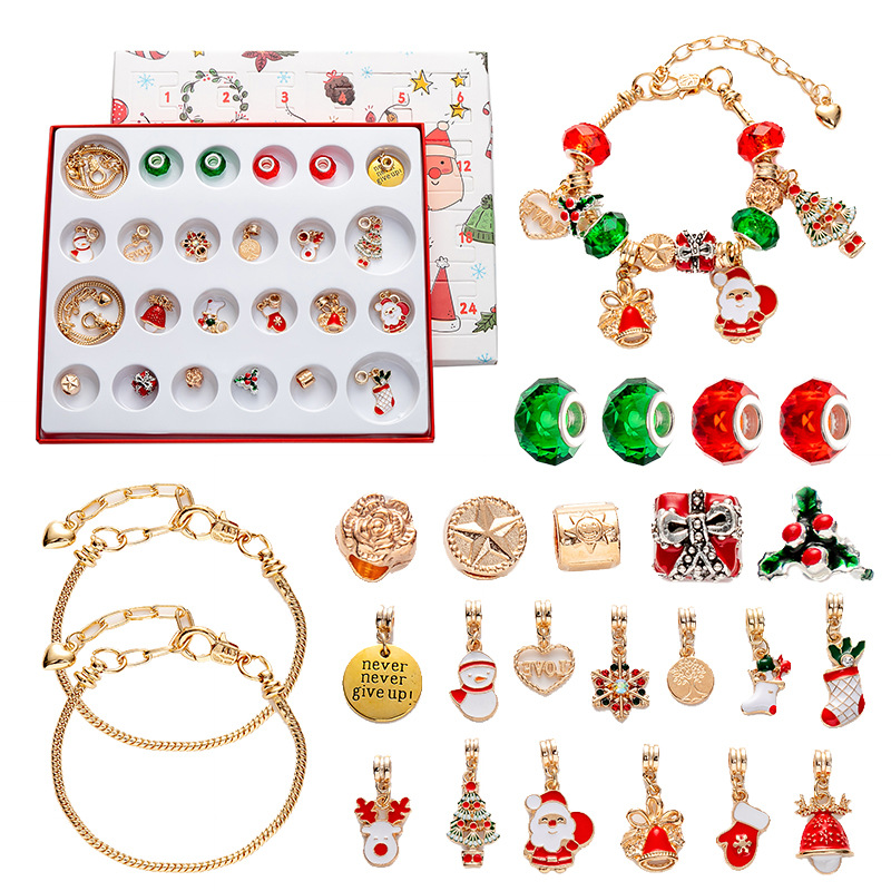 Christmas Advent Calendar 24 D - Jewelry Making Advent Calendar ulasan dan harga