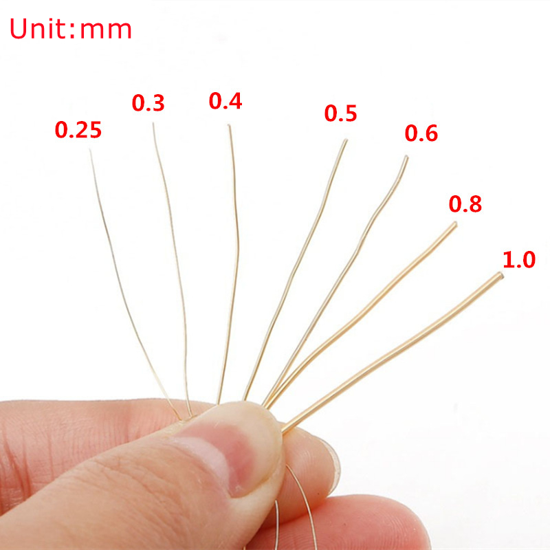 1Roll Silver Copper Wire 0.3/0 - Jewelry Making Yarn ulasan dan harga