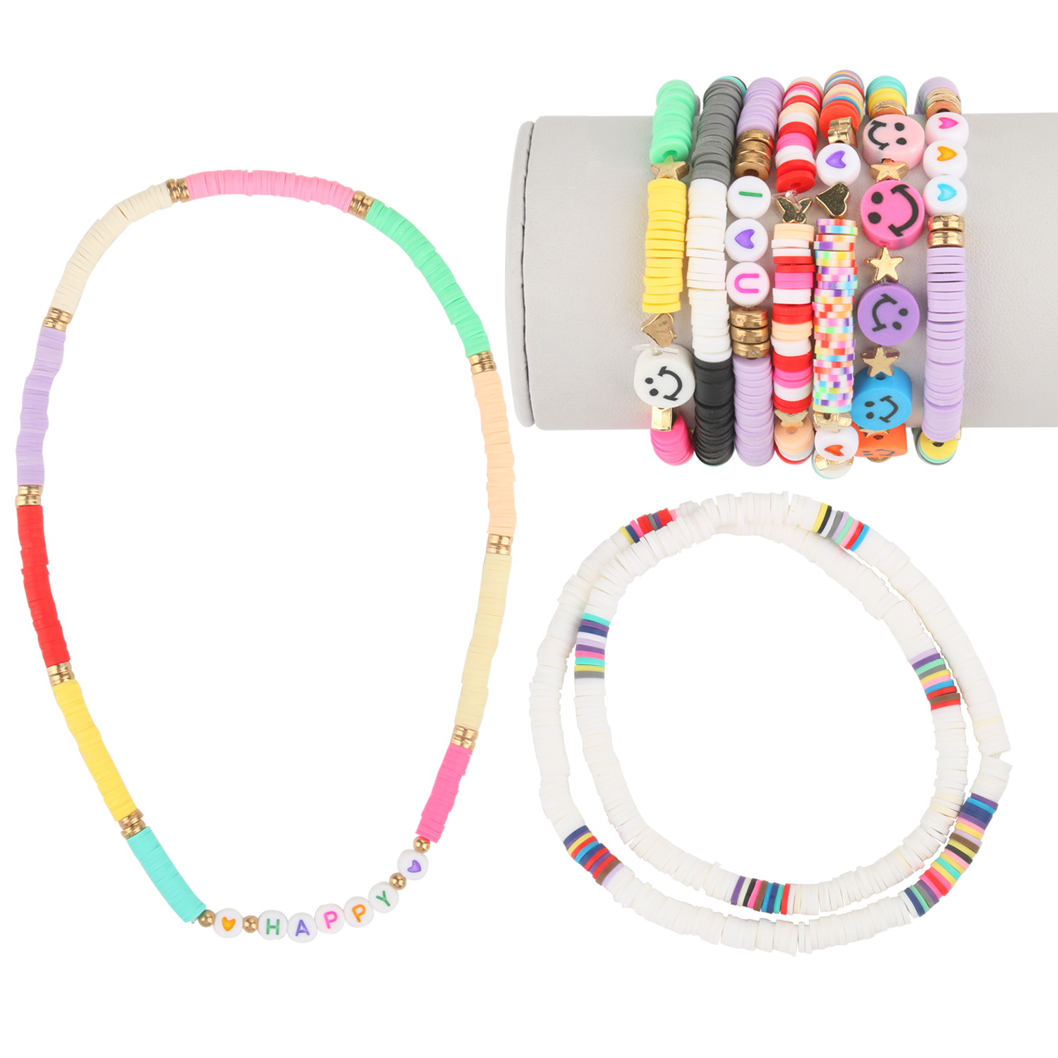 45 Types Boxed Beads Kits Poly - Jewelry Making Kit For Kids ulasan dan harga