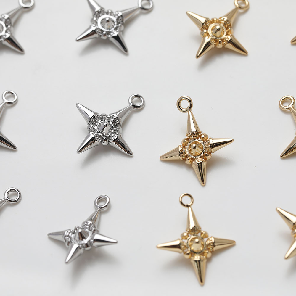 2PCS 14K Gold Plated Brass Riv - Jewelry Making Rivets ulasan dan harga