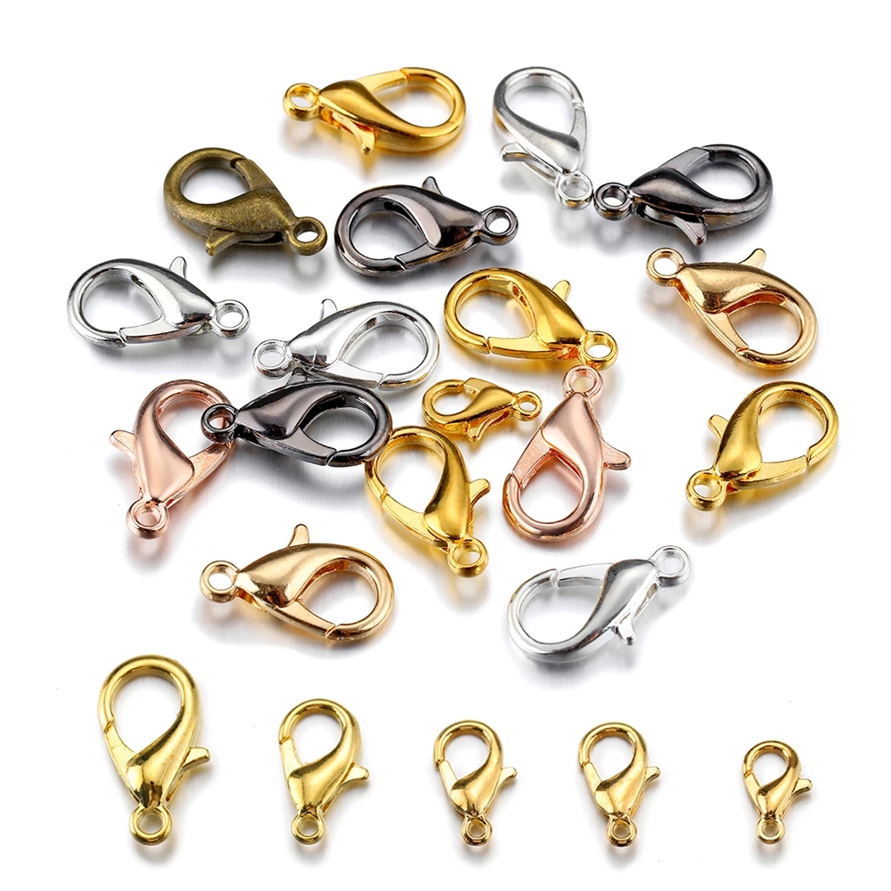 Stainless Steel Lobster Clasps - Jewelry Making Rivets ulasan dan harga
