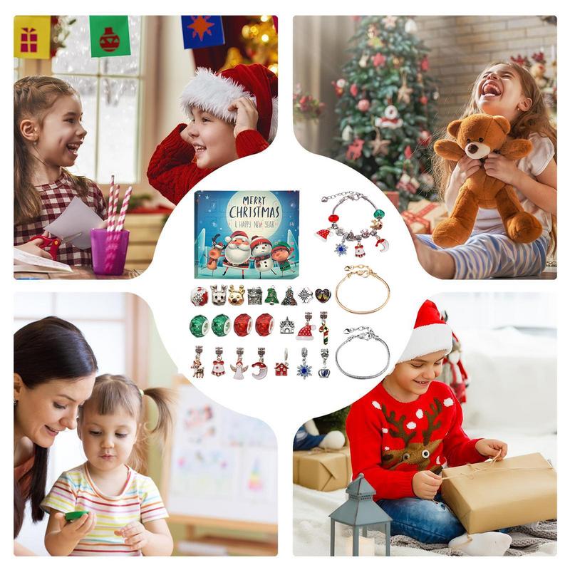 Christmas Advent Bracelet Set  - Jewelry Making Advent Calendar ulasan dan harga