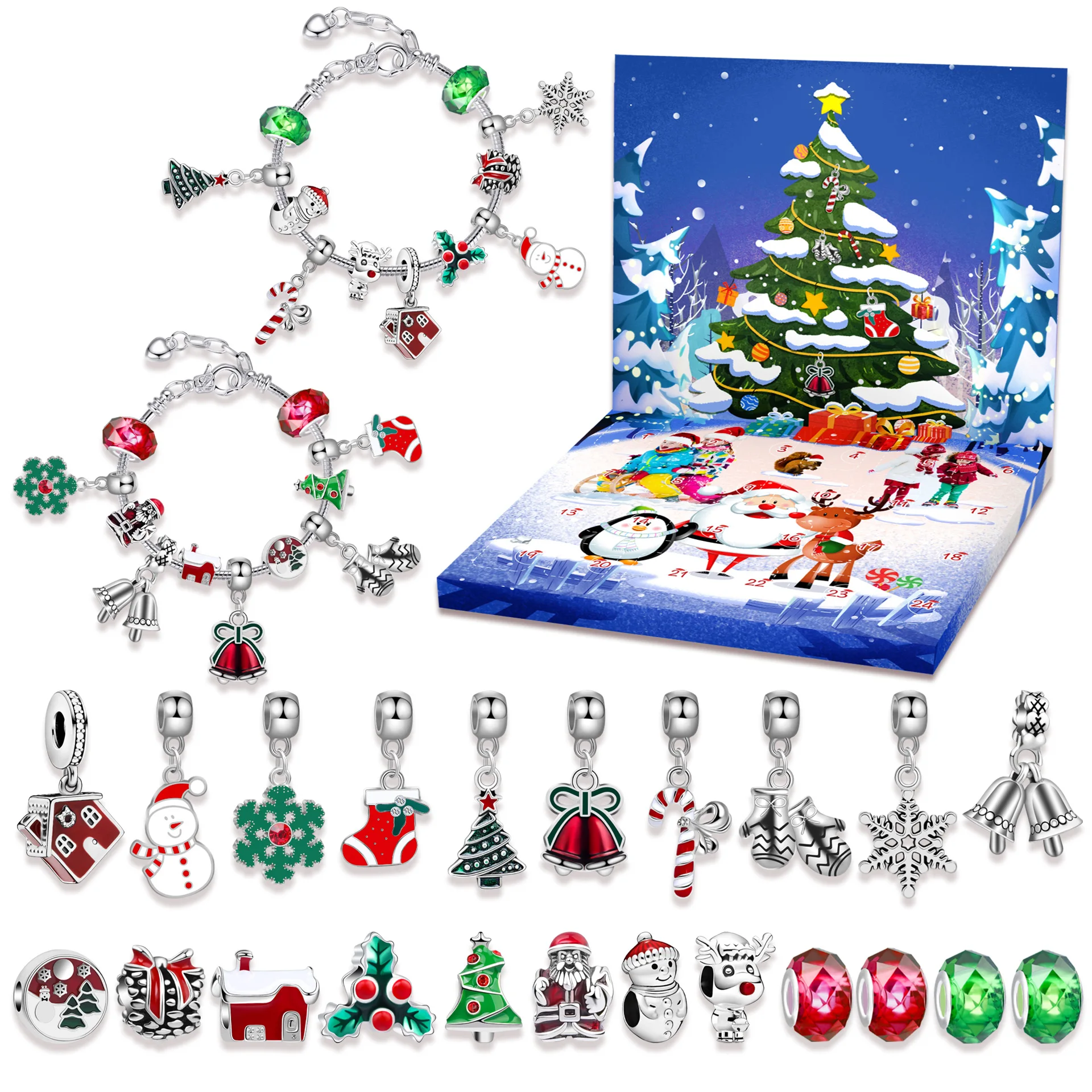 2025 Christmas Advent Calender - Jewelry Making Advent Calendar ulasan dan harga