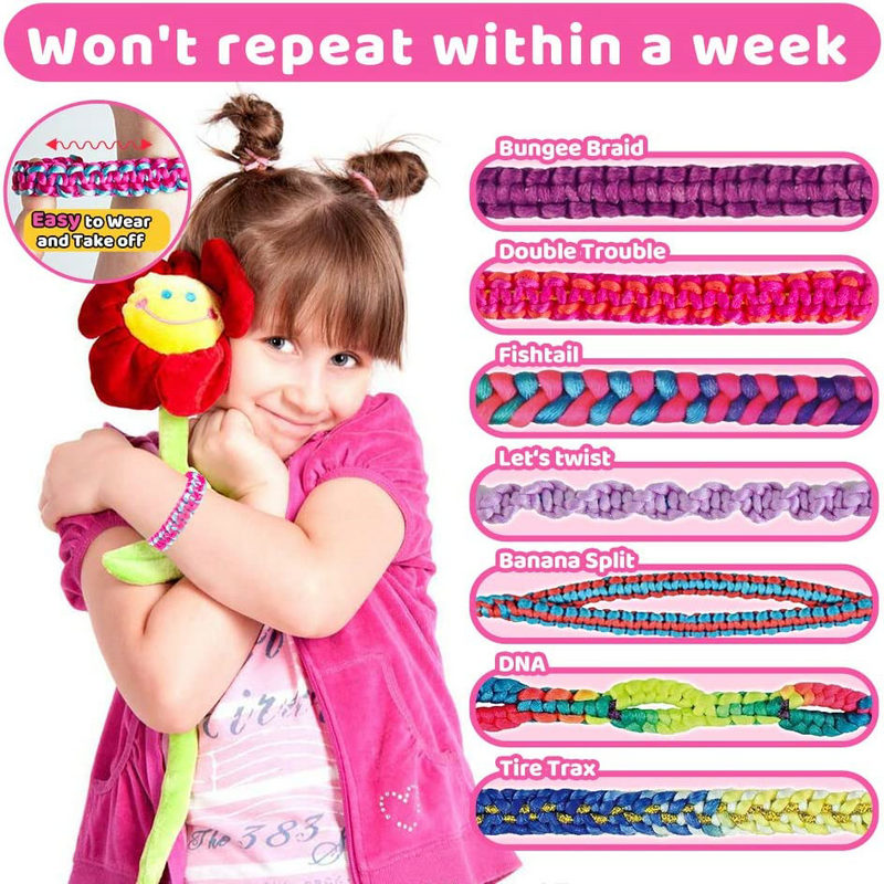 Friendship Bracelet Making Kit - Jewelry Making Kit For Kids ulasan dan harga