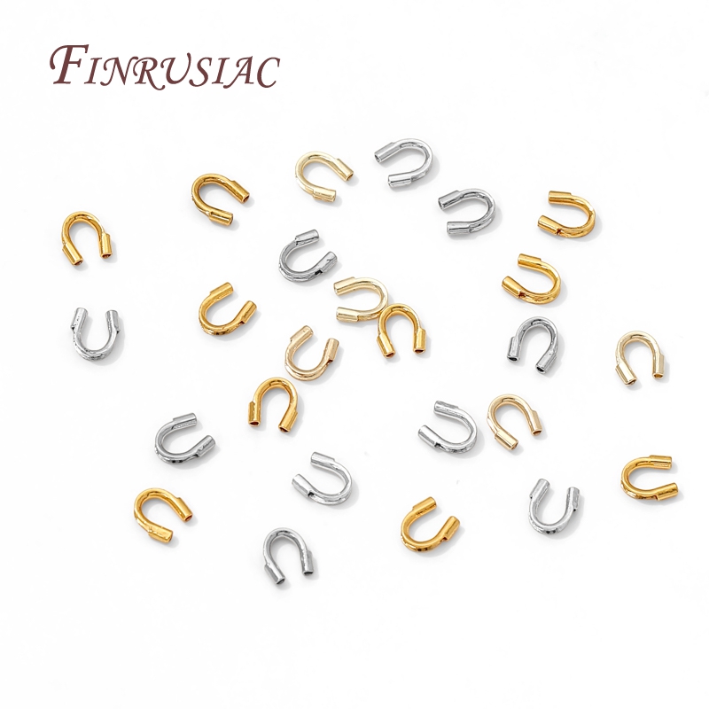 18K Gold Plated Protective End - Jewelry Making Yarn ulasan dan harga