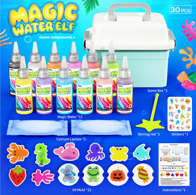 Magic Gel Water Beads Toy: 12- - Jewelry Making Kit For Kids ulasan dan harga
