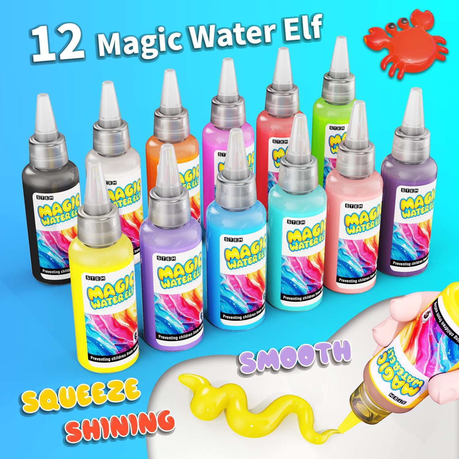 Magic Gel Water Beads Toy: 12- - Jewelry Making Kit For Kids ulasan dan harga