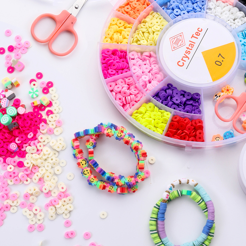 Clay Beads Bracelet Making Kit - Jewelry Making Kit For Kids ulasan dan harga
