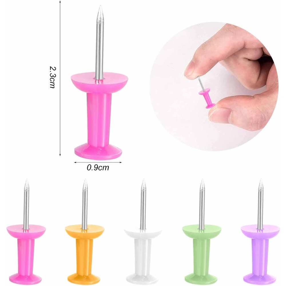 Colorful Decorative Push Pins  - Head Pin Assorted ulasan dan harga