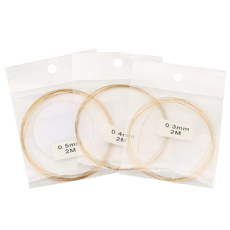 2meters Stainless Steel 0.3 0. - Jewelry Making Yarn ulasan dan harga