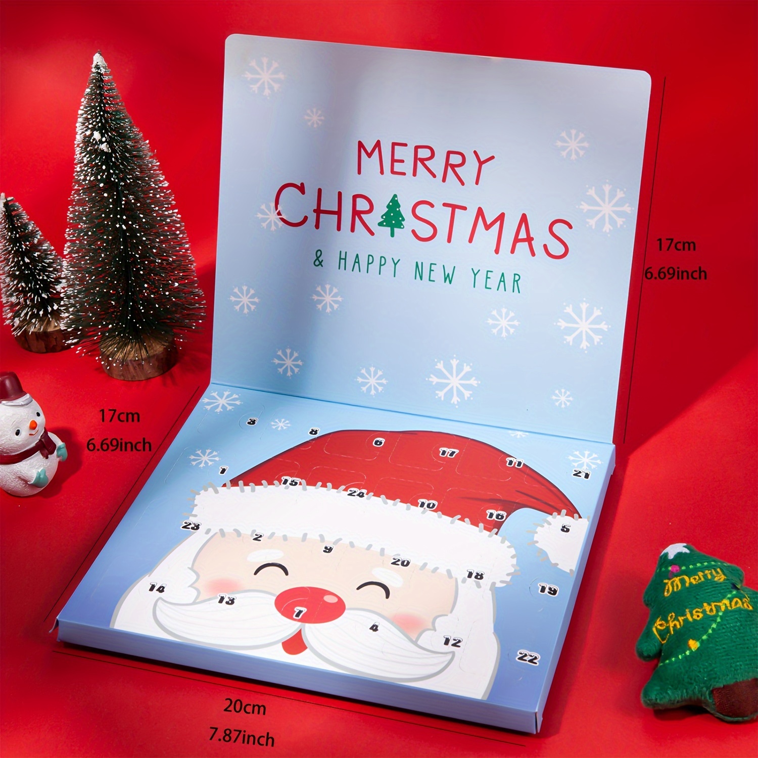 Blue Santa Claus Series Countd - Jewelry Making Advent Calendar ulasan dan harga