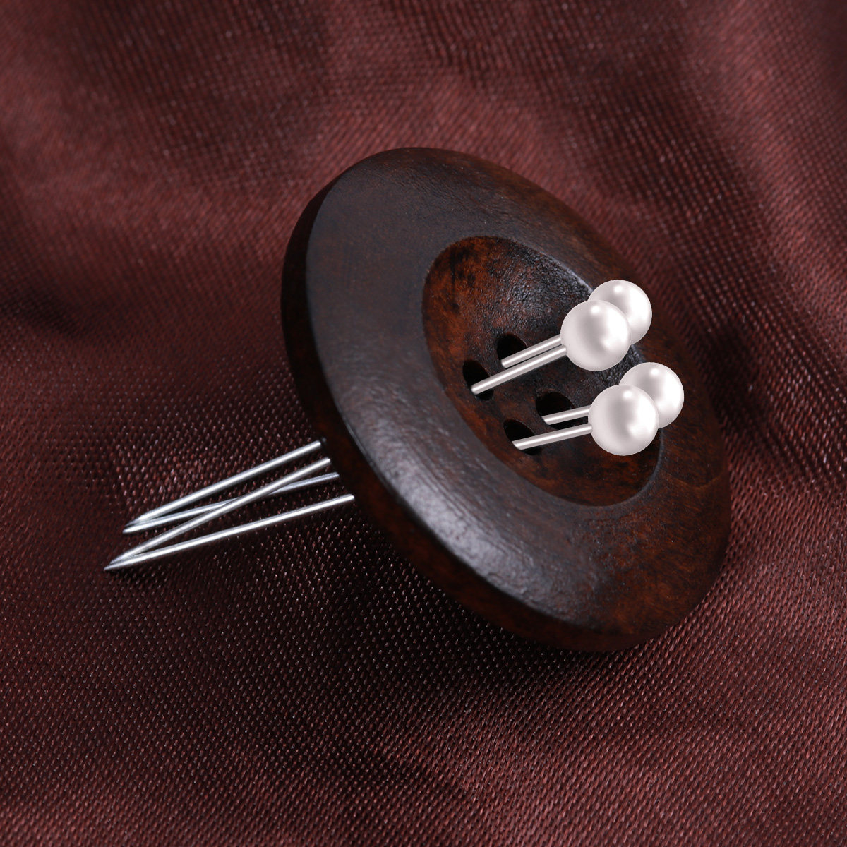 100Pcs Pearl Head Sewing Pins  - Head Pin Assorted ulasan dan harga