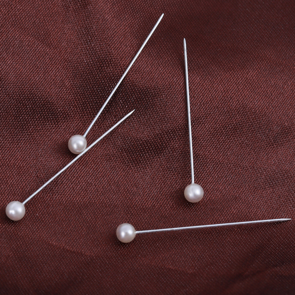 100Pcs Pearl Head Sewing Pins  - Head Pin Assorted ulasan dan harga