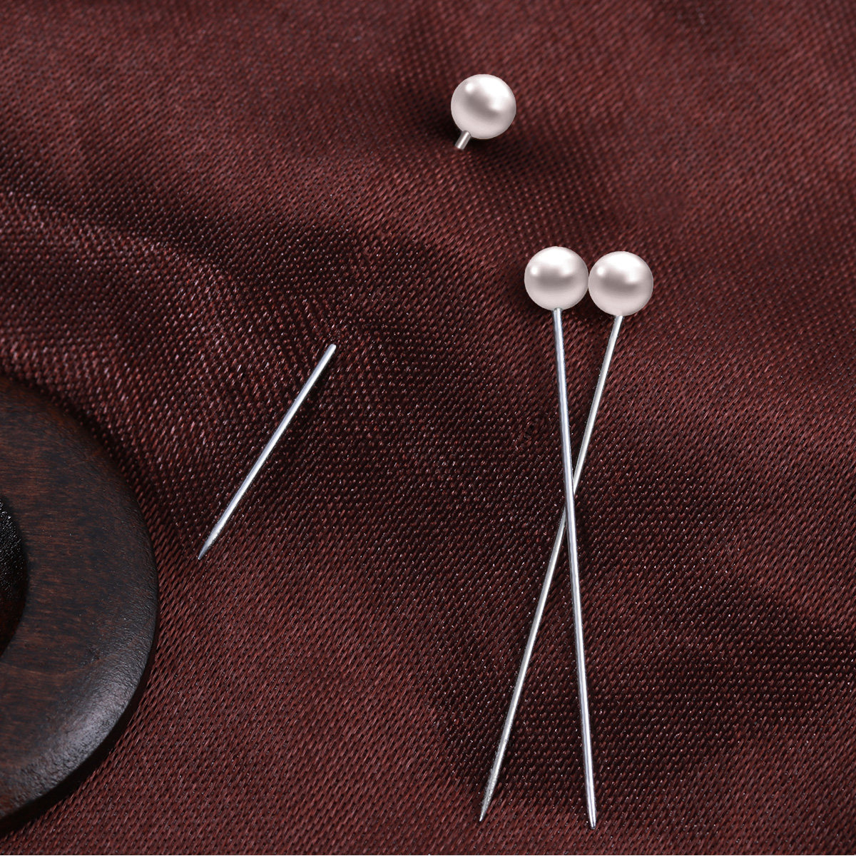 100Pcs Pearl Head Sewing Pins  - Head Pin Assorted ulasan dan harga