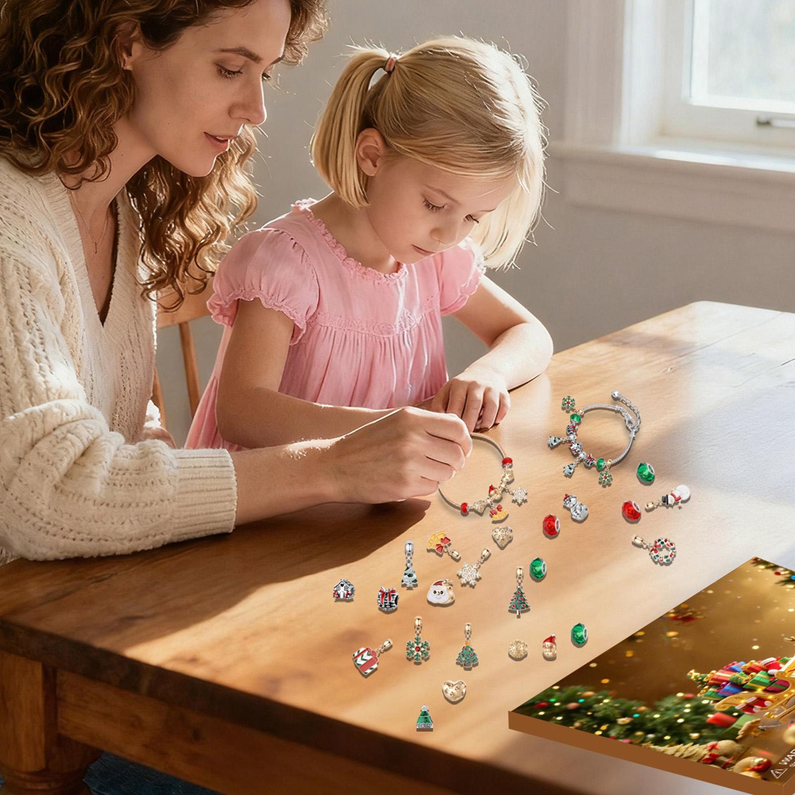 Charm Bracelet Calendar Advent - Jewelry Making Advent Calendar ulasan dan harga