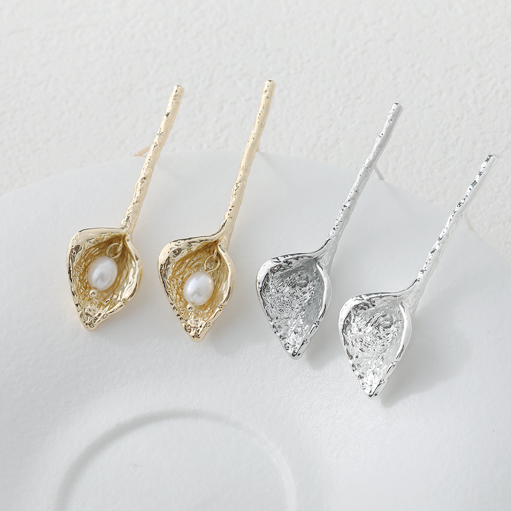 2PCS Dainty Long Flowers Ear S - Jewelry Making Head Pins ulasan dan harga