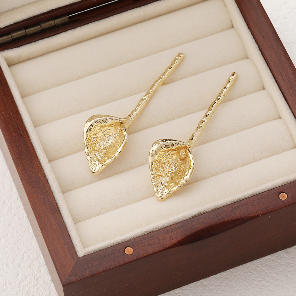 2PCS Dainty Long Flowers Ear S - Jewelry Making Head Pins ulasan dan harga