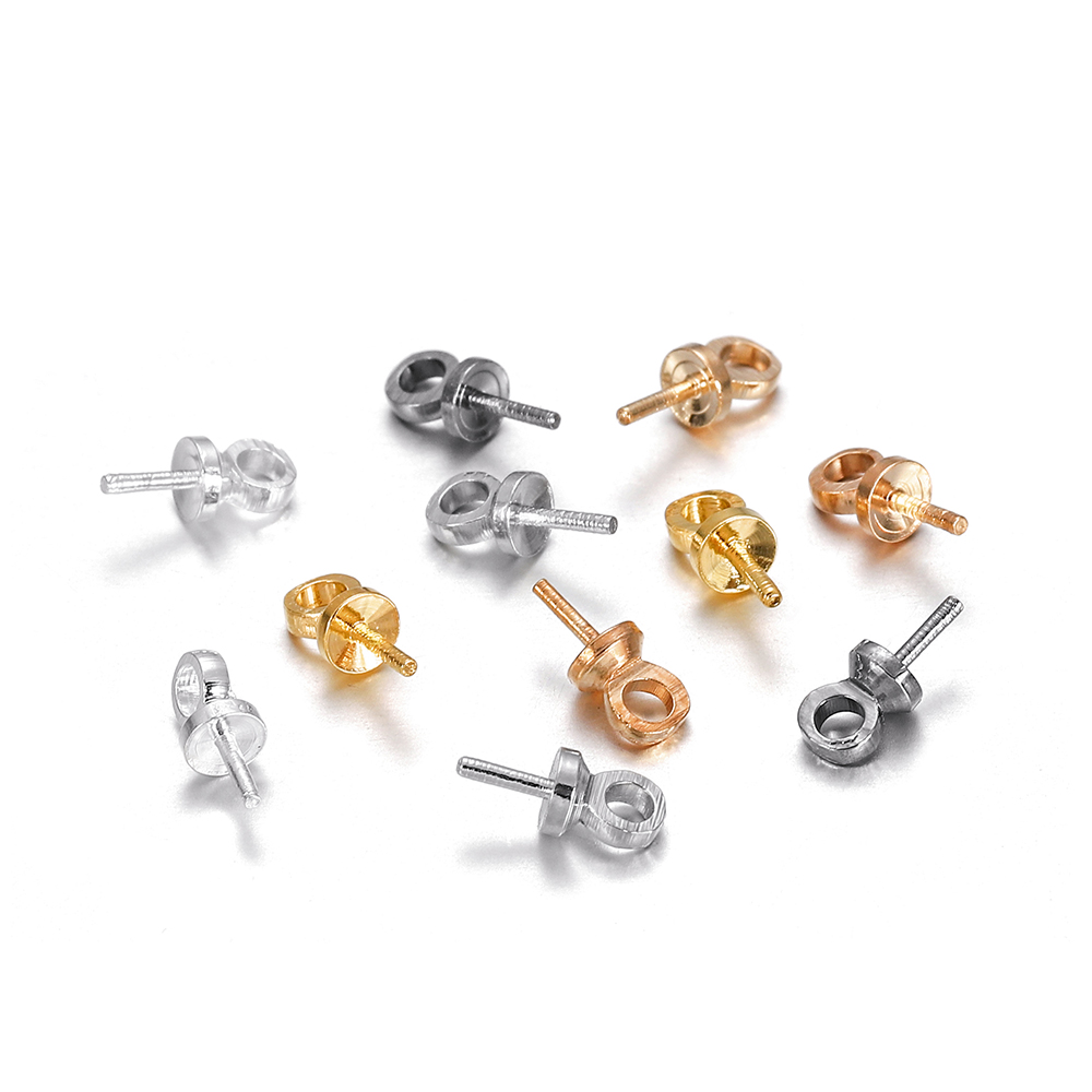 50-100Pcs/Lot Metal Charms Scr - Jewelry Making Rivets ulasan dan harga
