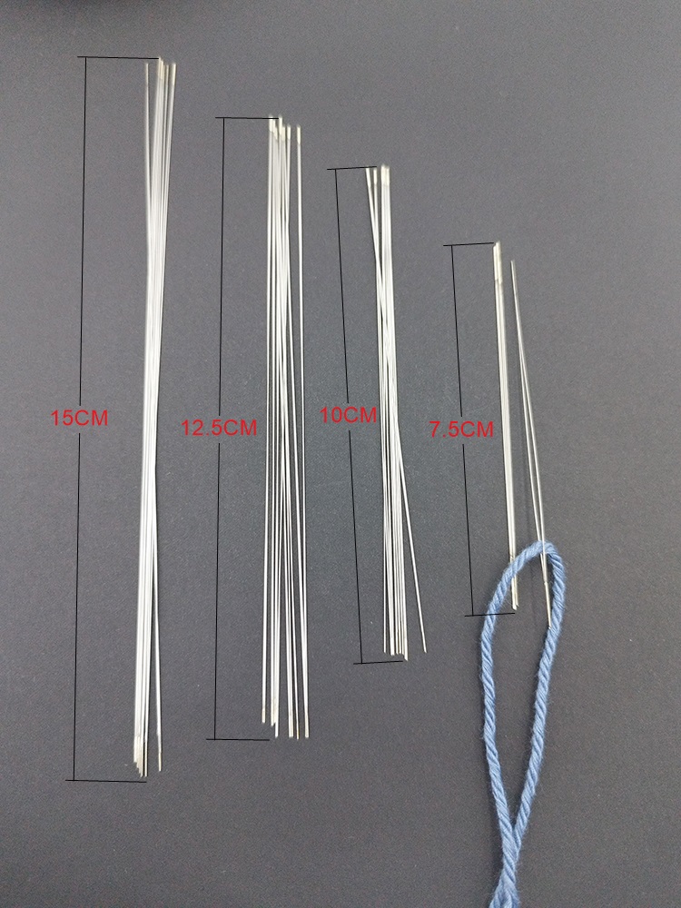 5/10PCS Open Large Eye Needle  - Jewelry Making Rivets ulasan dan harga