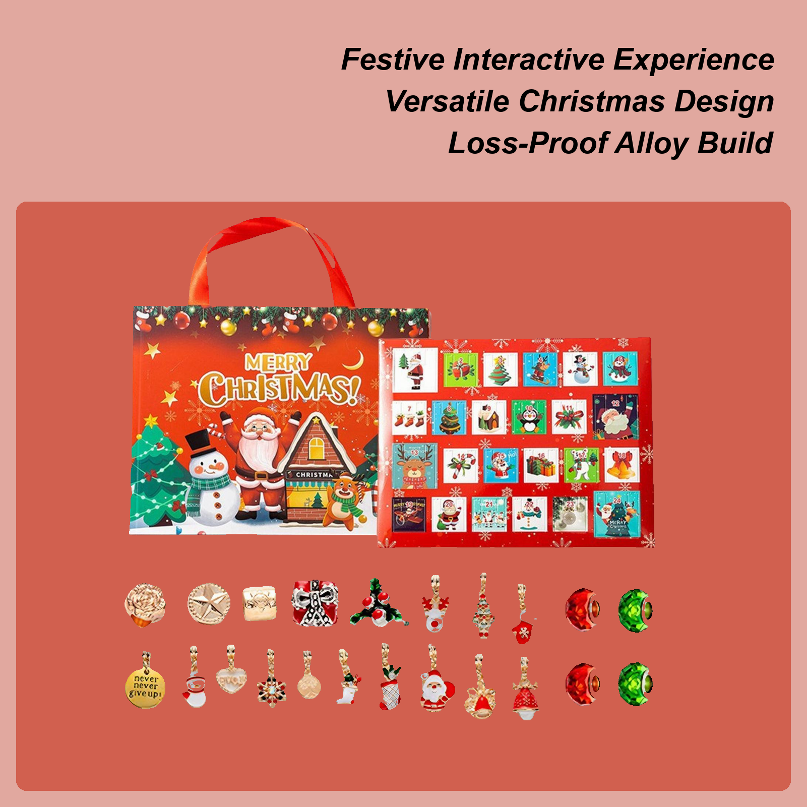 Christmas Countdown Advent Chr - Jewelry Making Advent Calendar ulasan dan harga