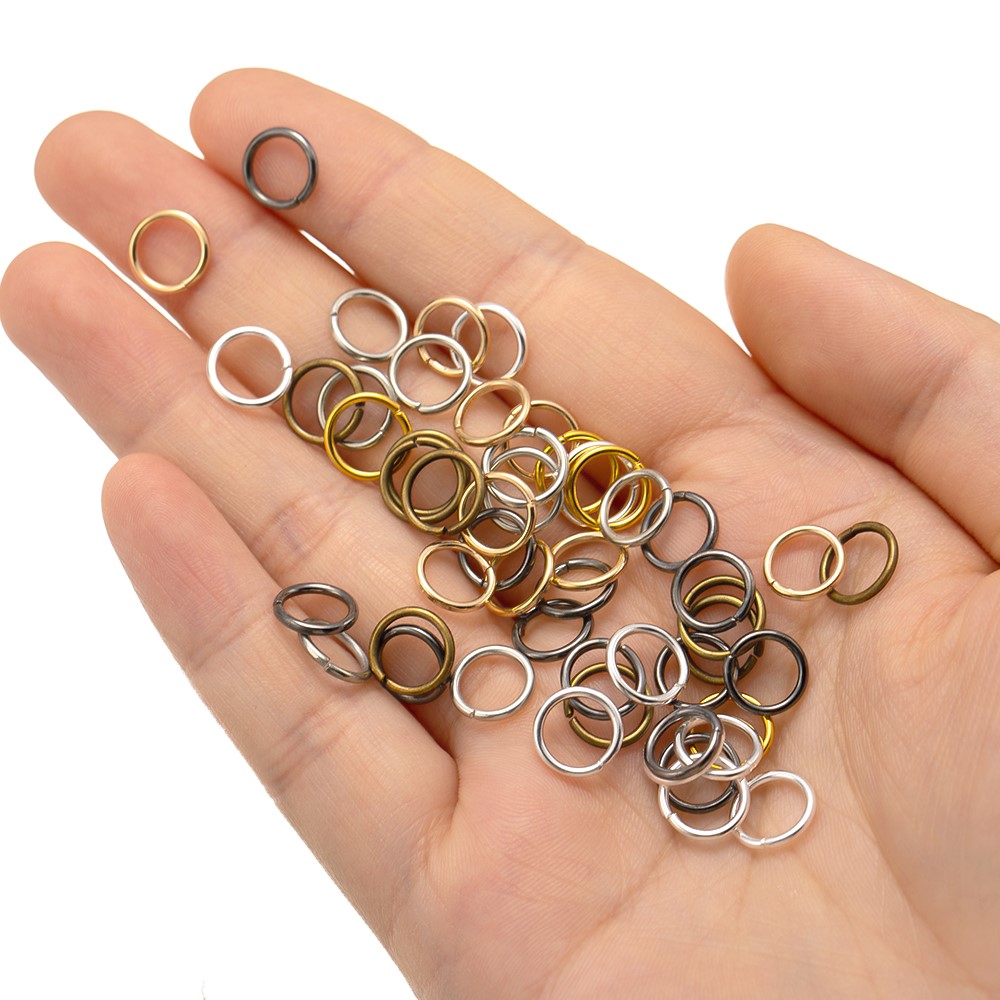 200/400Pcs Metal Gold Color Op - Jewelry Making Ring Tool ulasan dan harga