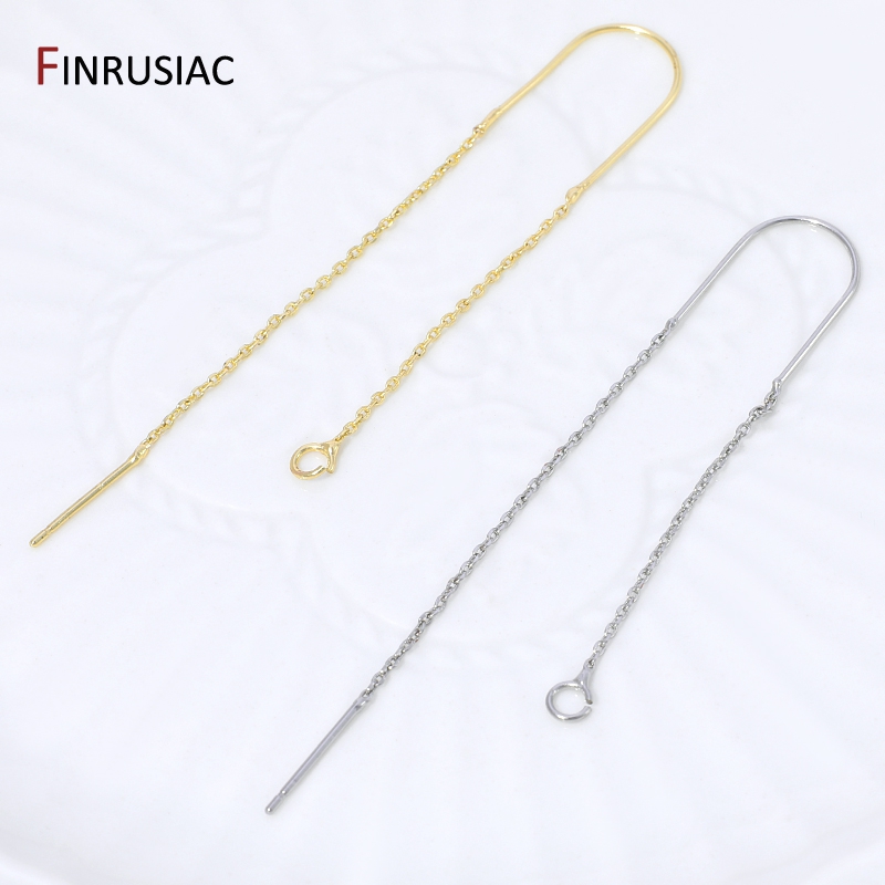 18K Gold Plated Brass Long Tas - Jewelry Making Yarn ulasan dan harga